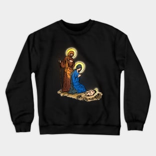 Holy Family (Large Design) Crewneck Sweatshirt